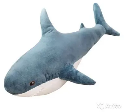 BLÅHAJ soft toy, shark, 39 ¼" - IKEA