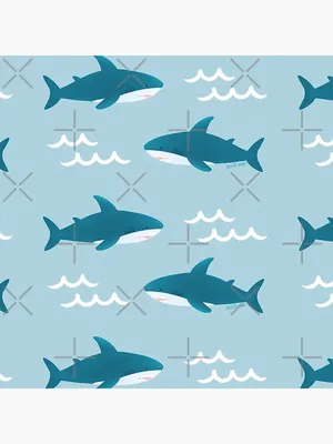 Brucie/Blahaj ikea shark pattern (Teal)" Pin for Sale by BrucieNoms |  Redbubble