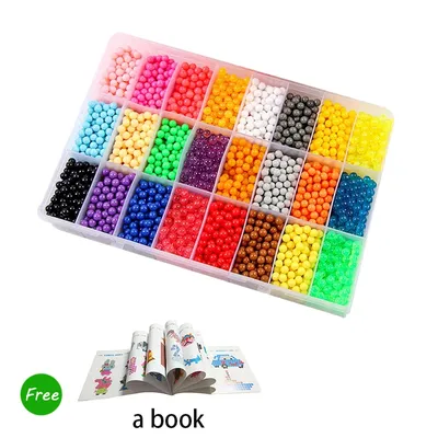 Аквабитс Aquabeads, 6000 шт | AliExpress