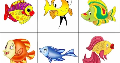 Дидактическая игра "Рыбки в аквариуме" - Игры на липучках | Раннее развитие