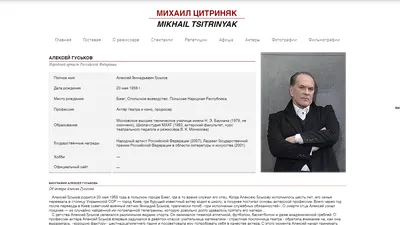 Актер Алексей Гуськов: — Новые Известия - новости России и мира сегодня