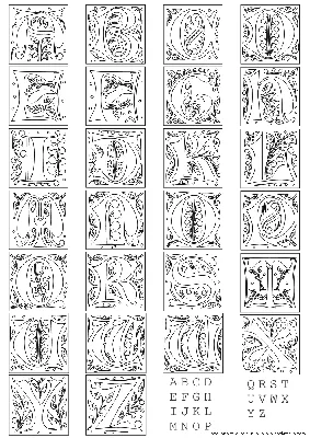 Алфавит раскраска #50