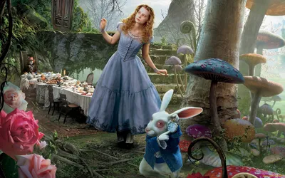 Плюшевая игрушка заяц "Алиса в стране чудес" - 38см - Мир Дисней