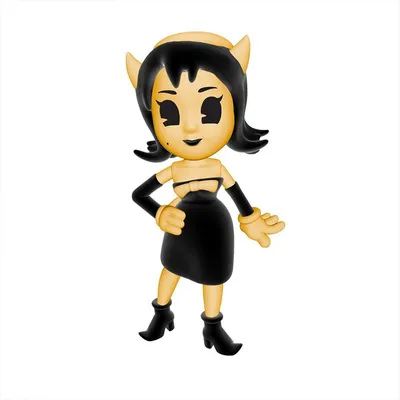 Ангел Алиса (Alice Angel) из игры Бенди и чернильная машина