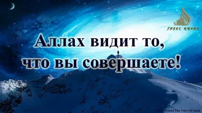 Аллах видит то, что вы совершаете | Ислам, Цитаты, Мудрые цитаты