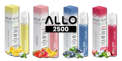 Allo Ultra 2500 - Blue Raspberry - Allo Vapor