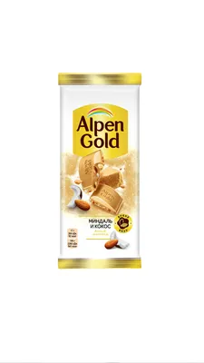 Шоколад молочный Alpen Gold с солёным миндалём и карамелью, 85г - купить с  доставкой в Москве в Перекрёстке