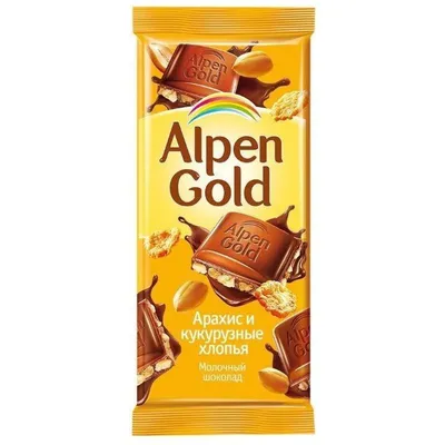 Шоколад молочный Альпен гольд Макс Фан со вкусом ... - купить с доставкой в  интернет-магазине О'КЕЙ в Санкт-Петербурге