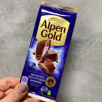 Доставка Шоколад Alpen Gold пористый белый 80г на дом по низкой цене.  .