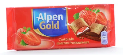 Шоколад Alpen Gold Oreo молочный со вкусом клубники, 95г. купить оптом,  цена от  руб. 7622201145514