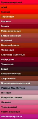 Оттенки красного цвета...Все различают? | Пикабу