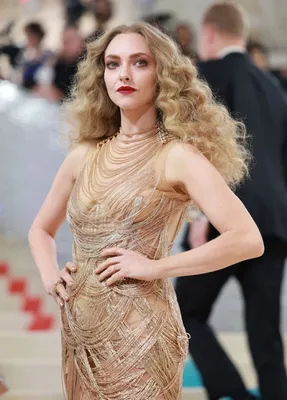 Платье Dior начало падать с актрисы Аманды Сейфрид во время церемонии  награждения