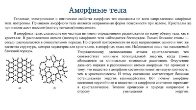 Новая теория аморфных тел объяснила их упругие свойства