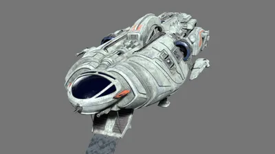 ArtStation - Космический корабль Тысячелетняя Сова