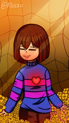 Pixilart - Frisk Undertale by DuckyScribbles