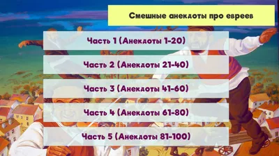 Столович Л.Н. / Евреи шутят. Еврейские анекдоты, остроты и афоризмы о  евреях, собранные Леонидом Столовичем / ISBN 5-901257-01-4