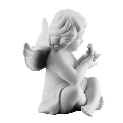 Статуэтка "Ангел с птичкой" 10 см - купить в Reywood по цене 4 970 руб  (Арт. RS1817)