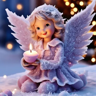 Рисунок ангела с крыльями для детей - 76 фото
