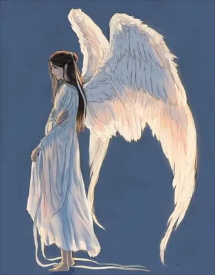 Картинки ангелов с крыльями - 81 фото