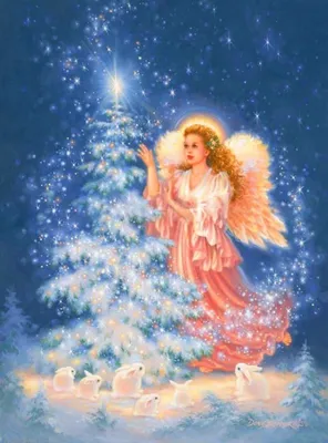 Пазл «Ангел Рождества» из 336 элементов | Собрать онлайн пазл №154790