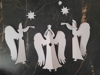 Рождество, ангелы» — создано в Шедевруме
