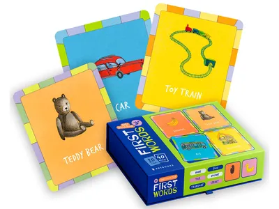 Купить Набор карт. Детская коллекция. Первые слова английские. ArtBooks  4820245450219 недорого