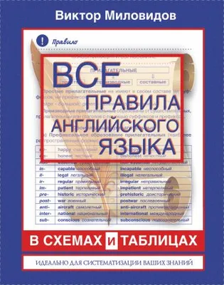 Английский язык. Все правила в картинках, схемах и таблицах, С. А. Матвеев  – скачать pdf на ЛитРес