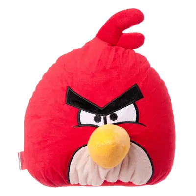 Подушка Angry Birds красная птица Red Bird 30 см - АВР12 | детские игрушки  с доставкой от интернет-магазина 