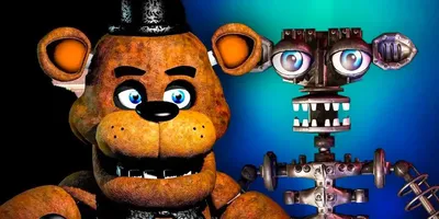 Герои мультфильмов : Набор 6 фигурок аниматроников 5 ночей Фредди 12 см ( Five Nights at Freddys)