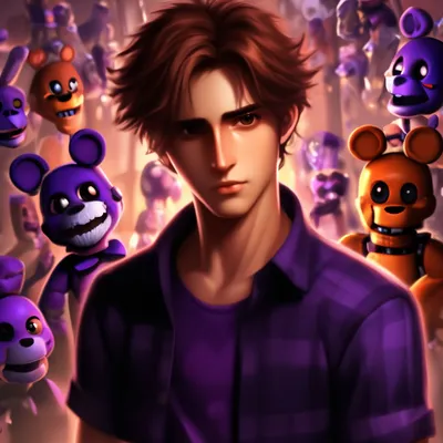 Аниматроник енот. | Fnaf oc, Anime fnaf, Fnaf drawings