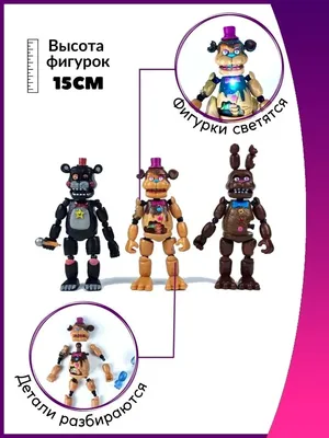 Список всех аниматроников из Five Nights at Freddy's: Security Breach |  ROBOKOT Games