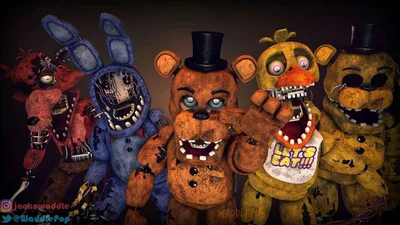 Детские игрушки аниматроник 5 ночей с Фредди/Five Nights at Freddys  Бони,Чику,Фредбер анималтроник Чинзано 40184143 купить в интернет-магазине  Wildberries