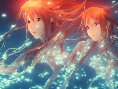 dreamy portrait of a beautiful Asuna from Sword Art | Stable Diffusion |  OpenArt