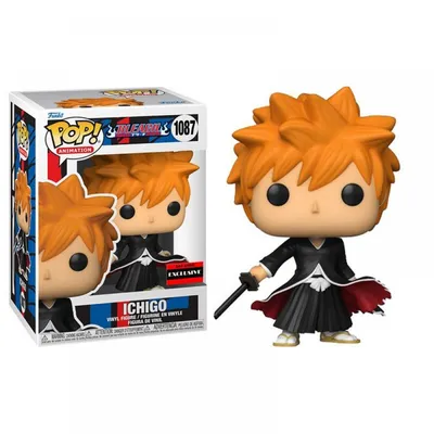 Коллекционная фигурка Funko POP Bleach Ichigo (Exc) . Фанко ПОП Ичиго из Аниме  Блич (ПОВРЕЖДЕННАЯ КОРОБКА!) - купить по выгодной цене | Funko POP Shop