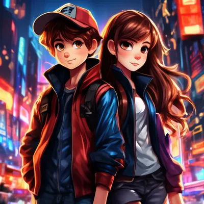 Gravity Falls in Anime Version | Гравити Фолз (RU) Amino