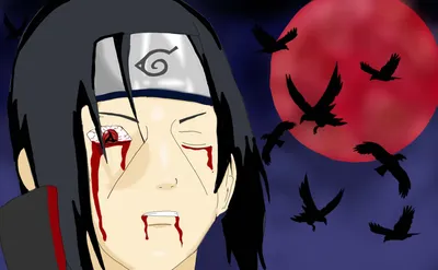 Itachi uchiha drawing (OC) : r/Naruto