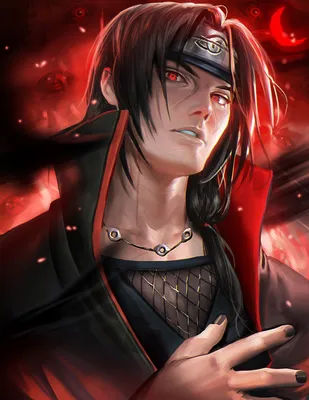 Itachi Uchiha Framed Poster Original Art Anime Naruto | NEW USA #2 | eBay