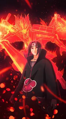 Itachi Uchiha Black Art Wallpapers - Anime Naruto Wallpapers HD