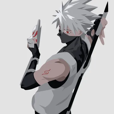 Mysterious Kakashi Art: Digital Download for Anime Fans and Collectors -  Etsy