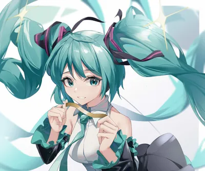 Anime Miku Hatsune!! by balabinobim on DeviantArt