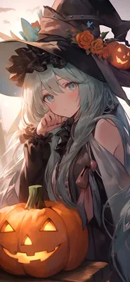 Sad Anime Witch Halloween Wallpapers - Halloween Art Wallpapers