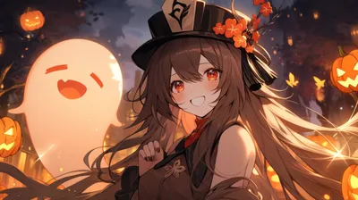 Anime Halloween Witch Portrait Wallpaper Background, Cute Halloween Picture  Easy To Draw, Halloween, Halloween Powerpoint Background Image And  Wallpaper for Free Download