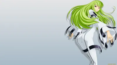 Обои Аниме Code Geass, обои для рабочего стола, фотографии аниме, code  geass, зелёные, волосы, девушка, персонаж, код, гиас Обои для рабочего  стола, скачать обои картинки заставки на рабочий стол.