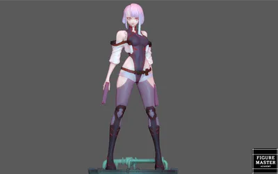 Модель показала сексуальный образ Люси из аниме Cyberpunk: Edgerunners |  Канобу | Дзен
