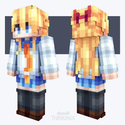 Minecraft Skin: Anime Kawaii Matsuri - Petshopbox Studio