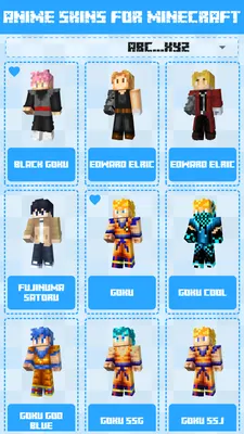 Anime Skins for Minecraft PE - Browse hundreds of the best anime skins and  Apply your favorite ones to your Minecraft character for Free  :)::Appstore for Android