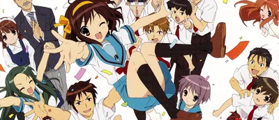 Харухи Судзумия - финальный танец на русском (Haruhi Suzumiya No Yuuutsu -  Full Final Dance rus) - YouTube