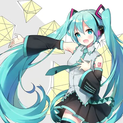 hatsune #miku #vocaloid #miku #anime #hatsune | Miku hatsune chibi, Anime,  Kawaii anime