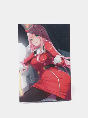 Блокнот скетчбук Зеро Ту аниме Милый во Франксе Darling in the Franxx для  рисования (sk0039) (ID#1443475794), цена: 250 ₴, купить на 