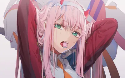 Акриловая фигурка 002 / Ноль два / Zero two Милый во Франксе / Darling in  the Franxx - купить недорого